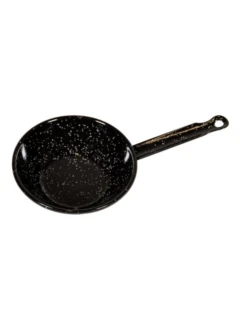 Pfanne tief ø 14 cm mit Stiel emailliert