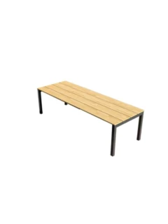 Table estensible MASON 220/280x95cm Alu graphite
