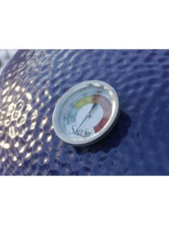 Gril en céramique à charbon de bois PLATINUM 19, bleu, sans chariot