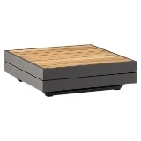Table de café CUBO Alu graphite