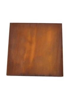 couvercle square corten 100