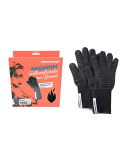 Handschuhe, Aramid schwarz (Einheitsgrösse)