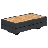Table d'appoint CUBO Alu graphite