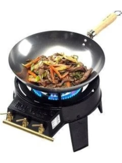 Hot Wok Foyer-gaz avec sécurité 9.2 kW