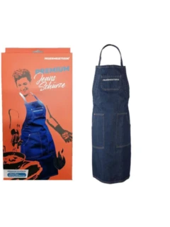 Jeansschürze grössenverstellbar, Einheitsgrösse