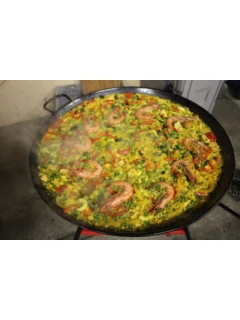 Plat à paella 1150 mm , émaillé