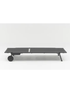 Chaise longue SOMERSET graphite Tex. carcon grey