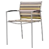 Chaise empilable ROVEX stripe