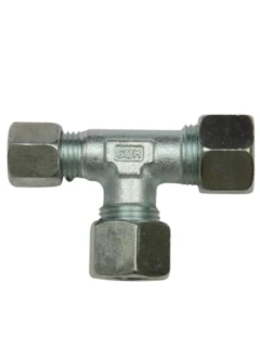 Raccord té 12-12-8 mm