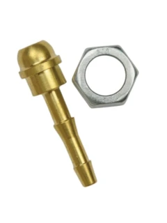 Ecrou 3/8" + tétine 6 mm