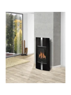 Poêle à gaz ARTEMIS Vertiko LPG noir granit 5 kW