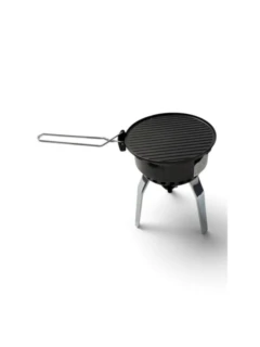 Barbecue de camping à gaz DINAMIKO Set grille et plaque de cuisson