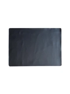 Tischset Nappaleder schwarz (0500) 33x46 cm, ohne Gravur
