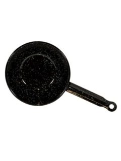 Pfanne tief ø 14 cm mit Stiel emailliert
