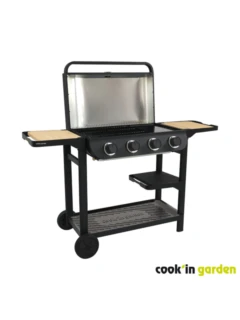 FLAVO 76 SC Barbecue à gaz 4 brûleurs incl. Kit de raccordement G90109