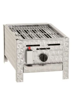 Gril pour fêtes PROFI 1, avec brûleur inox avec sécurité (stop gaz)
