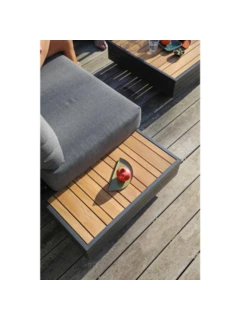 Canapé CUBO 3plcs. Alu graphite