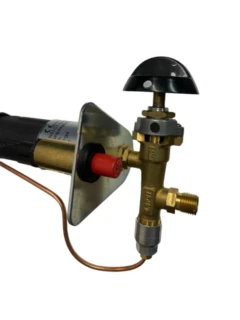Réchaud bas avec sécurité stop-gaz et piezo