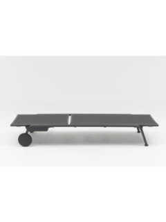 Chaise longue SOMERSET graphite Tex. carcon grey