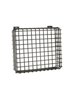 Grille de protection contre le contact pour poêle mural extérieur