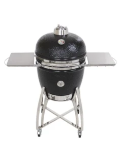 Gril en céramique à charbon de bois SAFFIRE PLATINUM 19, noir, sans chariot