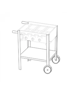 Sousbassement à roulettes PROFI 3