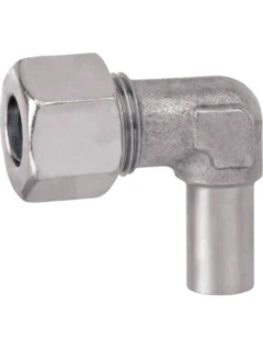 Union simple coudé 8 mm embout 8 mm