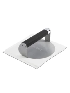 GRIDDLE STAINLESS STEEL BURGER PRESS 