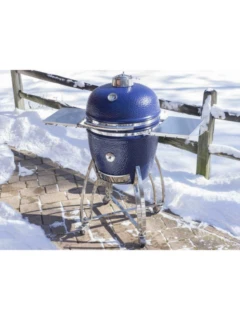 Gril en céramique à charbon de bois PLATINUM 19, bleu, sans chariot