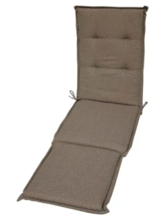 Coussin chaise longue teck 185x50x6cm