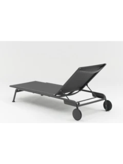 Chaise longue SOMERSET graphite Tex. carcon grey
