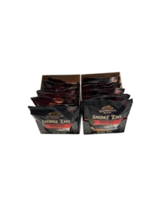 SMOKE 'EMS présentoire Sweet BBQ 2 x 8 sachets, goût doux de fumée douce