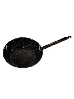 Pfanne tief ø 26 cm mit Stiel emailliert