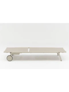 Chaise longue SOMERSET light taupe Tex. desert