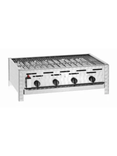 Gril pour fêtes PROFI 4 avec brûleur inox avec sécurité (stop gaz)