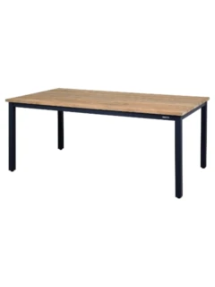 Table ALEX Alu graphite,  180x100 cm