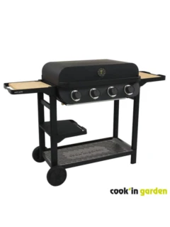 FLAVO 76 SC Barbecue à gaz 4 brûleurs incl. Kit de raccordement G90109
