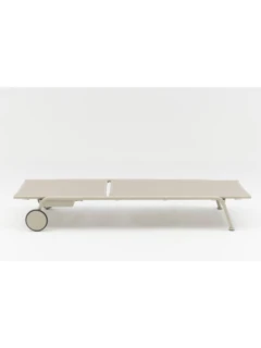 Chaise longue SOMERSET light taupe Tex. desert
