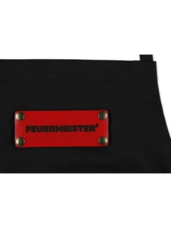Latzschürze Textil, schwarz grössenverstellbar,gratis personalisierbar