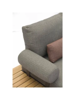 Accoudoir avec coussin PARK, alu graphite (1 pcs.)