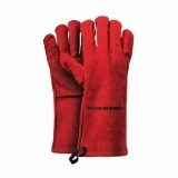 Gants en cuir rouge Taille  8