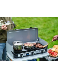Trekking-Geschirr-Set5-teilig Edelstahl inklusive Tragtasche