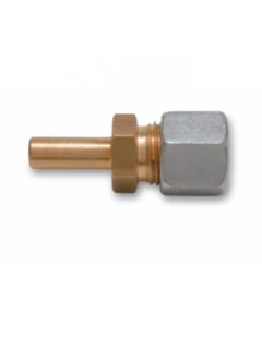 Réduction avec tube 8mm raccord vissé 10mm
