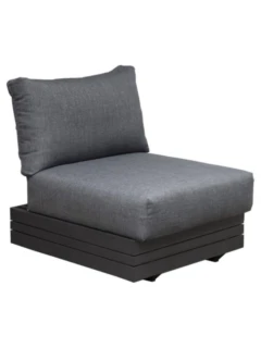 Fauteuil CUBO Alu graphite