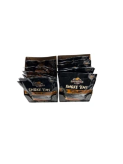 SMOKE 'EMS présentoire Savory BBQ 2 x 8 sachets goût fumée piquant