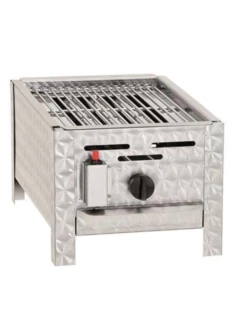 Gril pour fêtes PROFI 1, avec brûleur inox avec sécurité (stop gaz)