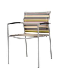 Chaise empilable ROVEX stripe