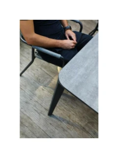 Cadre de table TARO graphite 180x100cm