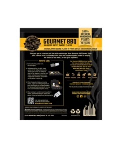 SMOKE 'EMS présentoire Gourmet BBQ 2 x 8 sachets, goût doux de fumée