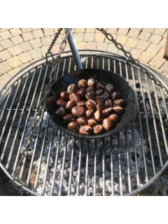 Poêle à marrons émaillé ø 28 cm